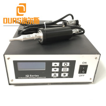 Handheld Ultrasonic Plastic Welder , 28KHz 800W Ultrasonic Spot Plastic Welding Machine